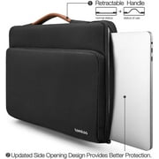 tomtoc 360 Protective Laptop Case Sleeve for 13.5 Inch Surface Laptop 3/2/1, Surface Book 2/1, Water-Resistant Laptop