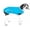 Blue, variant on Pet Life ® Active 'Pull-Rover' 4-Way Stretch Sleeveless Fitness Yoga Dog T-Shirt Hoodie