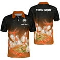 thumbnail image 4 of Personalized Name Bowling Polo Shirts 3D for Men and Women, Bowling Shirt, Bowling Shirts for Men Team Bowling Shirt (Yellow, XL), 4 of 10