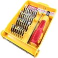 TRAHOOPrecision Screwdriver Set 32Piece MultiBit Screwdriver 1/4