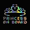 thumbnail image 7 of Walbest Car Atuo Body Window Colorful Laser Baby Reflective Sticker Warning Sign Decor Universal, 7 of 7