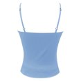 thumbnail image 3 of ZIXKCGDSE Tank Tops for Women Round Neck Adjustable Spaghetti Strap Sleeveless Summer Shirt Size XXL, 3 of 3