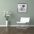 thumbnail image 2 of Trademark Fine Art "White Wall X" Canvas Art by Philippe Hugonnard, White Matte, Silver Frame, 2 of 3