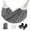 Grey, variant on PETGLE Double Hammock, 98.4 x 59.1 Inches, 660 lb Load Capacity, with Compression Bag, Mounting Straps, Carabiners, for Terrace, Balcony, Garden, Outdoor, Camping, Beige UGDC15M