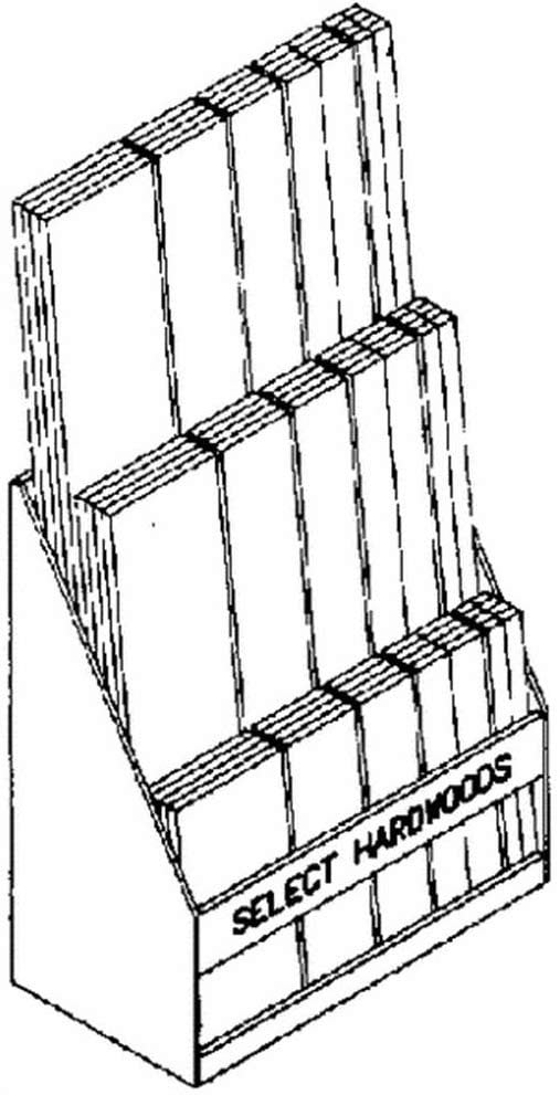 Waddell MFG Company PB19409 Wood-Lumber