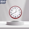 thumbnail image 2 of Reloj de Pared Diseño Clásico con Cuarzo rojo, 2 of 9