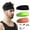 3Pcs #C, variant on Spencer 3 Pack Men Women Sports Sweatband Elastic Wicking Non Slip Headbands for Running Yoga Travel Fitness Headscarf "#A"