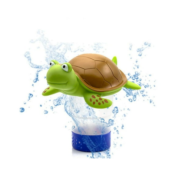 Clearance Cleaning Supplies under $10,POOL Floater Turtle Floating Pool Dispenser Fits 3" Tablets For Pool Holder