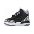 thumbnail image 2 of Jordan Toddler's 3 Retro Black Cement (2018) Shoes, from StockX, 2 of 5