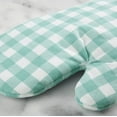 thumbnail image 5 of KitchenAid Gingham Oven Mitt 2-Pack Set, Aqua Sky, 7"x13", 5 of 5