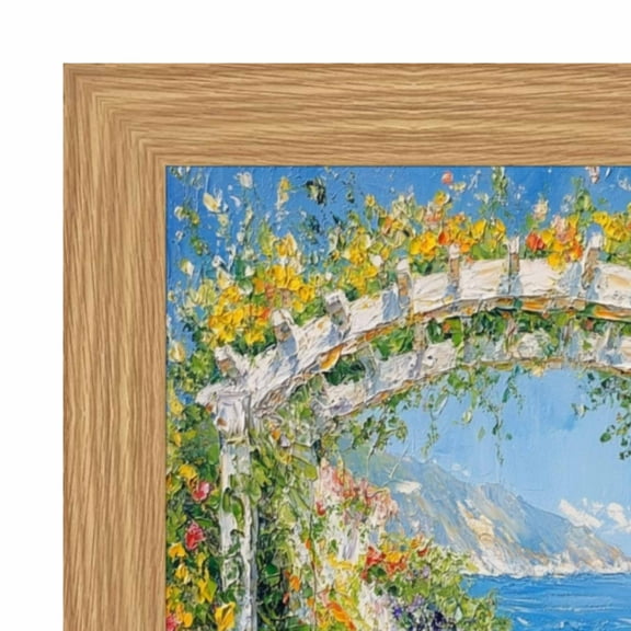 Oak Natural Wood Picture Frame 30x40 frame