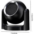 thumbnail image 2 of Car Fan Heater, 12v 120w 2-in-1 Portable Car Heater Defroster With 360 Swivel Base, Car Windshield Defroster Black Tz, 2 of 5