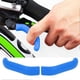 thumbnail image 2 of 1 Pair Silicone Anti-Slip Covers for Folding Bike Handlebars (Blue), 2 of 4