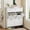 White#3, variant on Twin Size Wooden Cabinets, Metal Shoe Cabinet White - 4 Flip Drawers + 3 Drawers, Slim 11.8"D Freestanding Steel Shoe Organizer, Anti-Tip Hidden Entryway Shoe Rack, White Living Room Cabinets