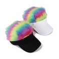 thumbnail image 3 of Gorra Con Visera Para El Cabello, Gorra De Béisbol Ajustable Con Arcoíris, Sombrero De Protección Solar Para Exteriores Para Hombres Y Mujeres Kearding AP007980-01, 3 of 6