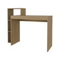thumbnail image 2 of Natural Oak Computer Desk with Open Storage​, 2 of 5