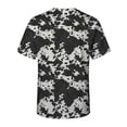 thumbnail image 4 of Ulitacool Girls Tops Round Neck Short Sleeve Cartoon Graphic Tee 2-3 Years Black, 4 of 5