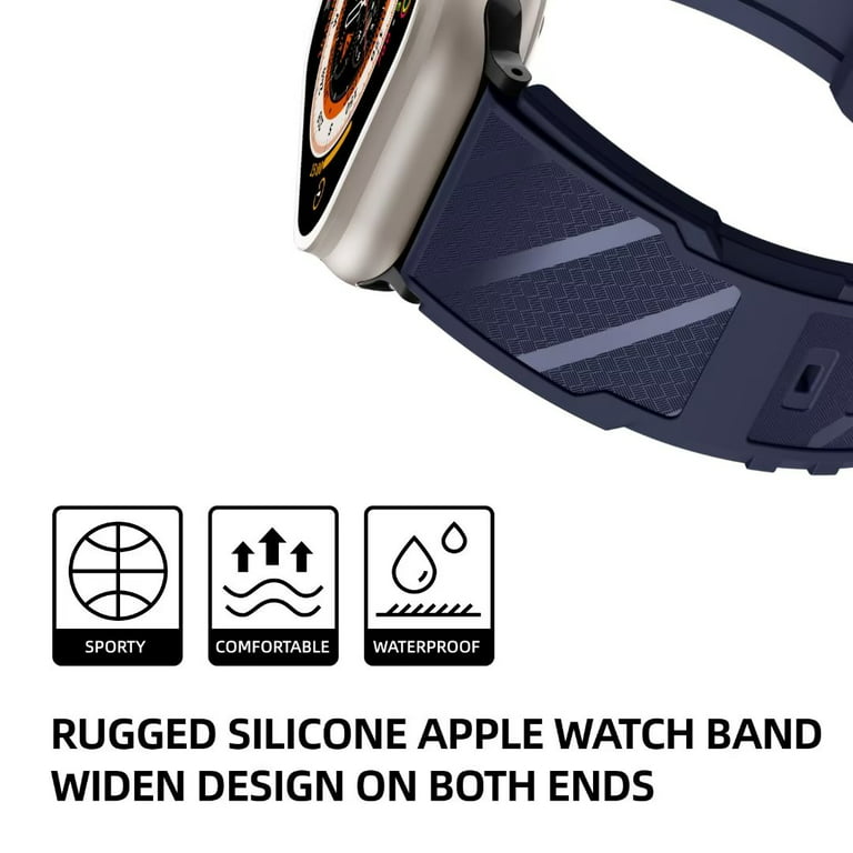 Spigen Modern Fit Designed for Apple Watch Band for 42mm/44mm Series 6/SE/5/4/3/2/1 - Silver