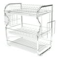 thumbnail image 1 of YouLoveIt Dish Drying Rack, 3 Tiers Dish Rack Dish Drainer Rack Kitchen Storage with Utensil Holder, Dish Drainer, for Kitchen Counter Top, 1 of 8
