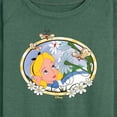 thumbnail image 3 of Disney - Alice in Wonderland - Alice Daisies - Women's Lightweight French Terry Long Sleeve Shirt, 3 of 5