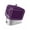 Purple, variant on Pure Pink Toaster Cover 2 Slice, Simple Solid Color Dustproof Bread Machine Oven Cover with Storage Pockets, Fits Most Kitchen Toasters Protector