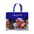 thumbnail image 1 of adviicd Bag Non Woven Santa Tree House Portable Laminated Bag, 1 of 4