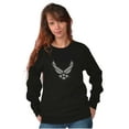 thumbnail image 3 of US Air Force Pilot Symbol USAF Sweatshirt for Men or Women Brisco Brands S, 3 of 6