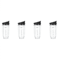 thumbnail image 1 of 4X Blender Cup Replacement for Blender Cup, Blender Replacement Parts, Blender Parts (24 Oz/710 Ml), 1 of 7