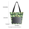 thumbnail image 3 of Pofeuu Avocado Heart Print Women Fashion Shoulder Handbags Top Handle Satchel Bags Tote Shoulder Shopping Bag Stylish Canvas Tote Bag, 3 of 6