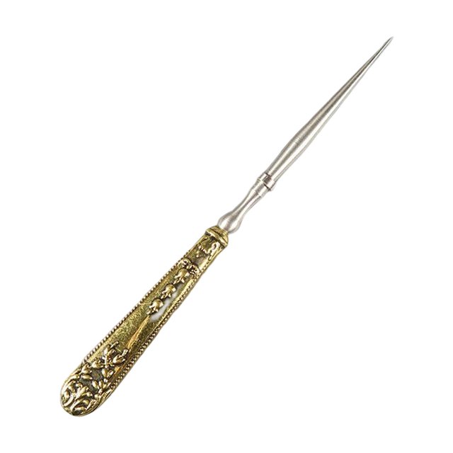 Punzón de cuero para perforar, perforaa artesanal de cuero, suministros de bricoje para costura ado Zulema Punzón de costura