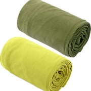 Fleece Sleeping Bag Outdoor Hiking Camping Tent Warm Sleeping Bag Bed Travel Warm Sleeping Bag Hotel Isolation Liner
