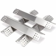 14 9/16" Heat Plate Shields for Gas Grill Models from Nex-grill & More, Stainless Steel, 4-Pack