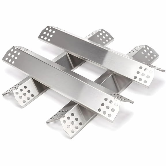 14 9/16" Heat Plate Shields for Gas Grill Models from Nex-grill & More, Stainless Steel, 4-Pack