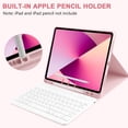 thumbnail image 4 of XZAMB Keyboard Case Compatible with iPad Pro 12.9 Inch (1st / 2nd Generation) with Pencil Holder, Smart  Tablet Cover with 7 Color Backlit Detachable Wireless Keyboard, 4 of 6