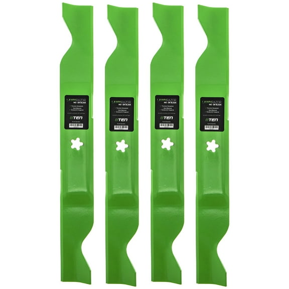 LawnRAZOR Notched Notched High Lift Blade 46 inch for AYP 561739 4 Pack 810-CBL2236D