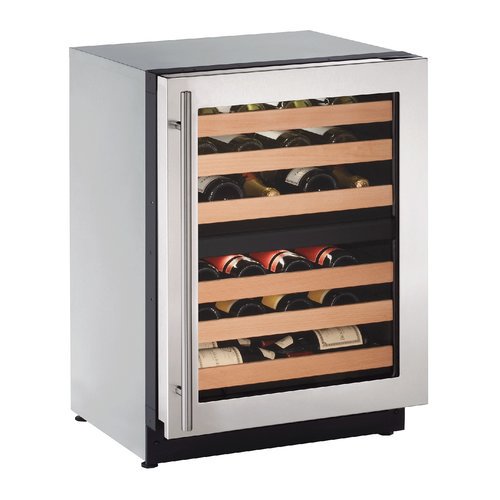 ULine 43 Bottle 2000 Series Dual Zone Builtin Wine Cooler Walmart