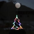 thumbnail image 4 of Jinsinto Christmas Window Lights Decorations, Battery Powered Christmas Window Hanging Multicolor Lighted LED Sucker Lamp, 4 of 5