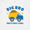 thumbnail image 4 of Inktastic Dump Truck Big Bro Boys Baby T-Shirt, 4 of 5