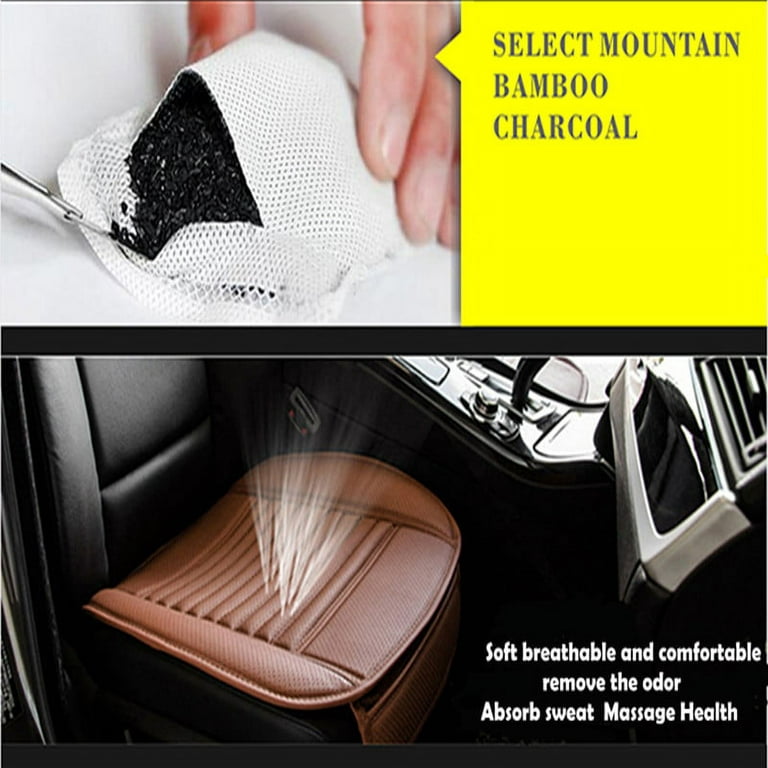 Sojoy Gel Car Seat Cover Cooling Car Seat Cushion For Front Seats  Comfortable Massage Cushion Black