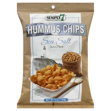 Simply 7 Hummus Chips Sea Salt, 5.0 OZ