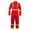 Red, variant on Just In Trend Safety Hi Vis Coverall with Leg Zipper – 100% Cotton, 7 oz (2XL, Khaki)