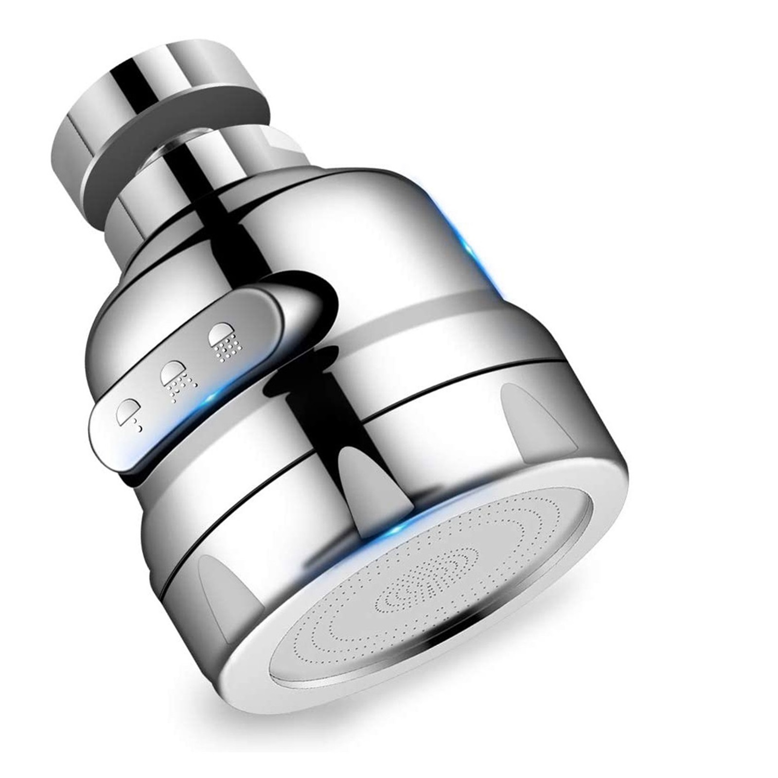 Swivel Kitchen Faucet Aerator Adjustable Dual Mode Sprayer Filter Diffuser Water Saving Nozzle Bath Faucet Connector ,Easy to Use