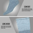 thumbnail image 2 of Yacht & Smith Mens & Womens Wholesale Bulk Cotton Tube Socks, Referee Style (36 Pairs Gray, Mens 10-13 (Shoe Size 7-12)), 2 of 6