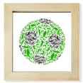 thumbnail image 1 of Football soccer Sports People Square Picture Frame Wall Tabletop Display, 1 of 3
