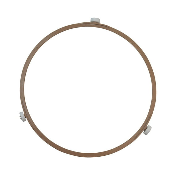 FashionCha Microwave Turntable with Roller Ring, Outer Diameter 8.78 Inch, Circle, Glass Turntable Base Made of Material, Oven Accessories