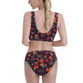 thumbnail image 5 of High Waisted Bikini Sets For Women, Autumnal Forest Swimsuits Tummy Control, Two Pieces Bathing Suit, 5 of 8