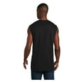 thumbnail image 2 of Port & Company Men's Sleeveless Core Cotton Athletic T-Shirt Jet Black 4X-Large, 2 of 5