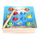 thumbnail image 2 of Juguetes Para Niños Para Niñas Varils, Magnéticos De Para Niños Yotijar Juguete de pesca magnético de madera, 2 of 9
