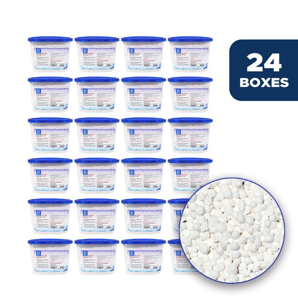 Dry & Dry [24 Pack] Moisture Absorber & Odor Eliminator Tub to Control