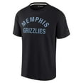 thumbnail image 2 of Unisex Fanatics Black Memphis Grizzlies Elements Super Soft Short Sleeve T-Shirt, 2 of 3